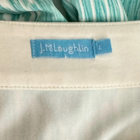 J. McLaughlin | Catalina Cloth Pullover Top Anchor Seahorse EUC - Picture 6 of 8